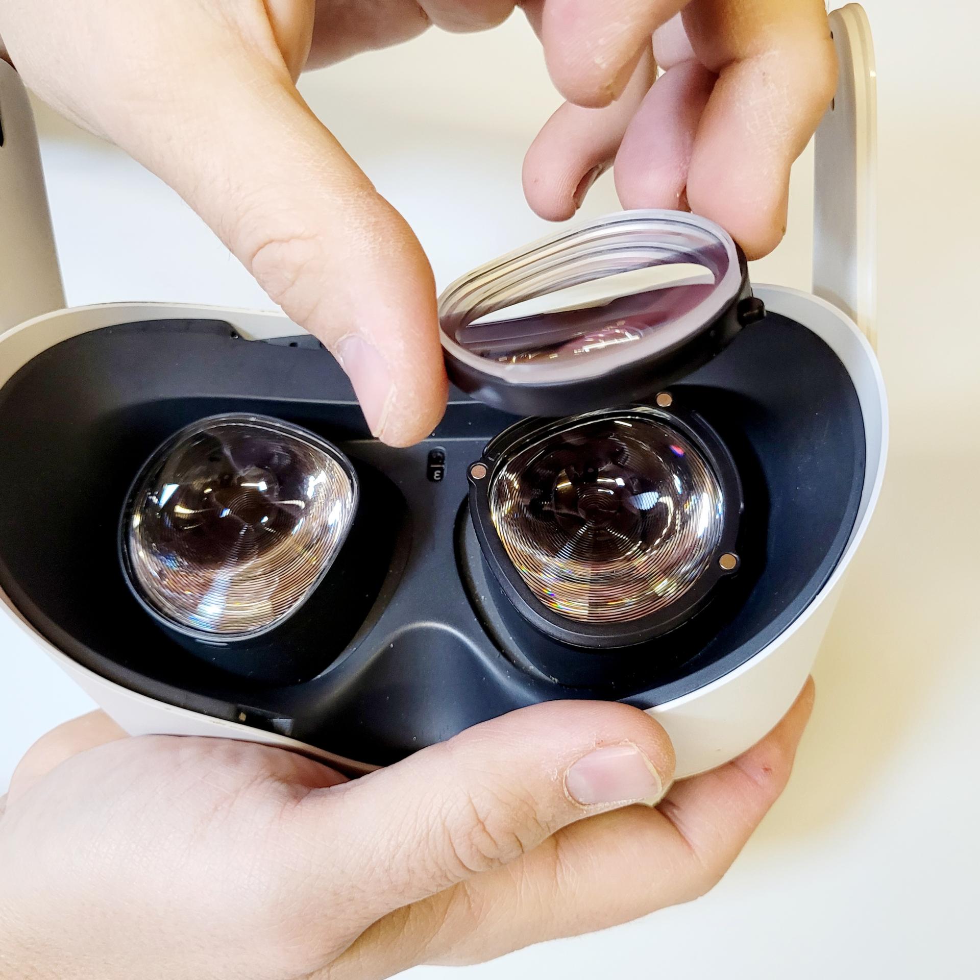 CASQUE VR adapté à la vue