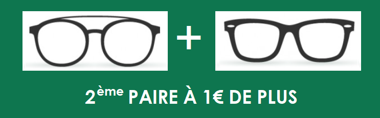 2eme paire à 1€