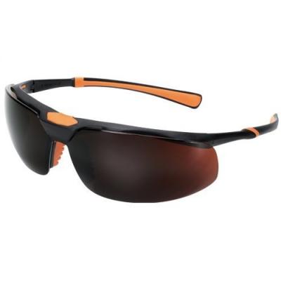 Lunettes de protection teintée marron foncé