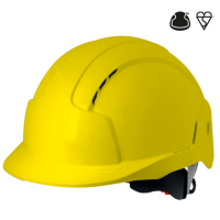 Casque evolite cremaillere jaune