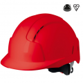 Casque evolite cremaillere rouge
