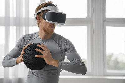 Casque vr a la vue