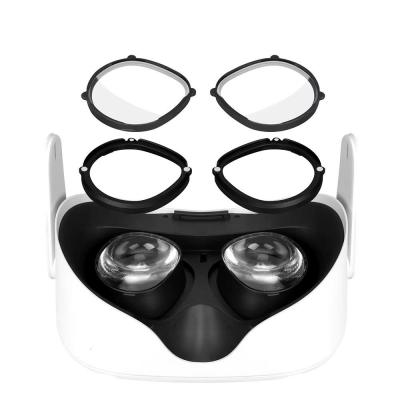 Casque vr meta quest 2 a la vue avec verres correcteurs