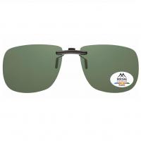 Clip non relevable solaire polarisee petit modele vert g15