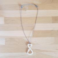 Collier porte lunettes blanc