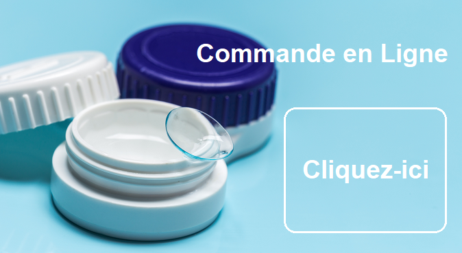 Commande lentilles de contact