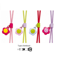 Cordon pop flower