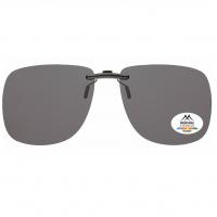 Face non relevable solaire polarisee grand modele gris