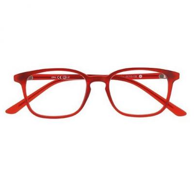 Lunette lumiere bleu oblue carre xs rouge