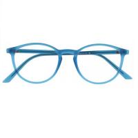 Lunette lumiere bleu oblue rond m bleu