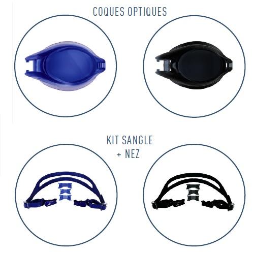 Lunettes de natation correctrices V500