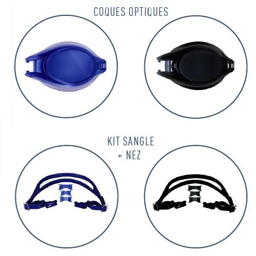 Lunettes de natation correctrices