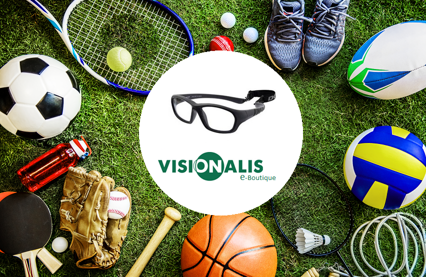 Lunettes correctrices sport de balle et ballon copie