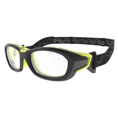 Lunettes de basket avec verres correcteurs demetz smash noir vert 2