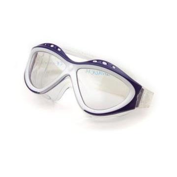 Lunettes de Natation Aquavisio Violet/Blanc