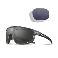 Lunettes de sport avec verres correcteurs rush kaki julbo avec verres reactiv gris