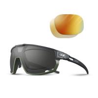 Lunettes de sport avec verres correcteurs rush kaki julbo avec verres reactiv jaune