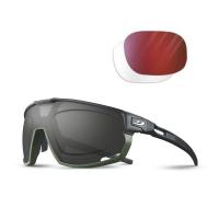 Lunettes de sport avec verres correcteurs rush kaki julbo avec verres reactiv rouge