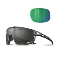 Lunettes de sport avec verres correcteurs rush kaki julbo avec verres spectron vert