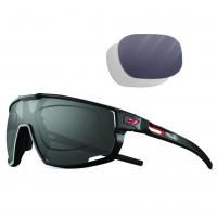 Lunettes de velo avec verres correcteurs rush noir julbo avec verres reactiv gris
