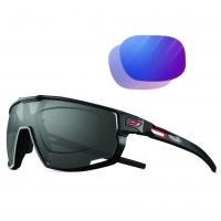 Lunettes de velo avec verres correcteurs rush noir julbo avec verres reactiv vermillon