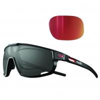 Lunettes de velo avec verres correcteurs rush noir julbo avec verres spectron rouge