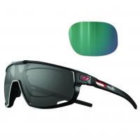 Lunettes de velo avec verres correcteurs rush noir julbo avec verres spectron vert