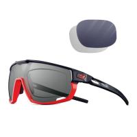 Lunettes de velo correctrices rush orange julbo avec verres reactiv gris
