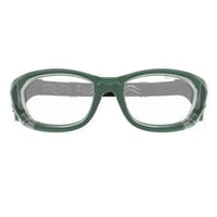 Lunettes de volley enfant avec verres correcteurs demetz smash cristal kaki
