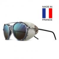 Lunettes glacier avec verres correcteurs julbo legacy bleu translucide beige noir