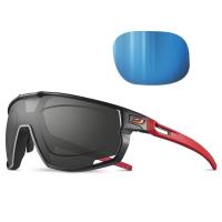 Lunettes pour running trail a la vue rush rouge julbo avec verres spectron bleu