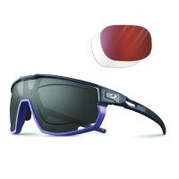 Lunettes pour running trail rush rouge julbo avec verres correcteurs reactiv rouge