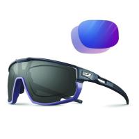 Lunettes pour running trail rush rouge julbo avec verres correcteurs reactiv vermillon