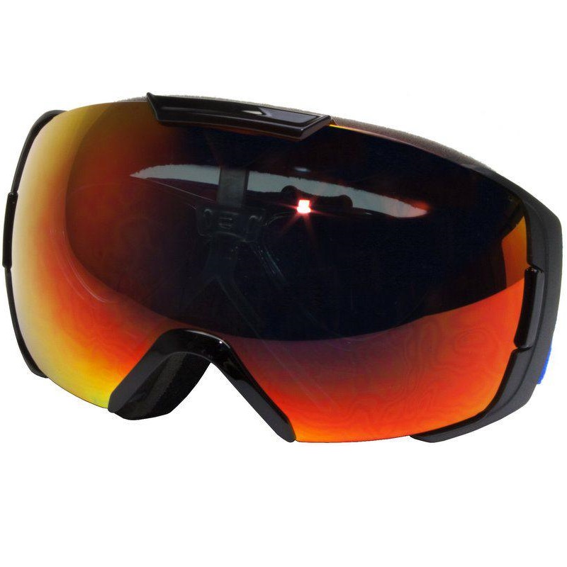 Masque de ski à la vue noir 1