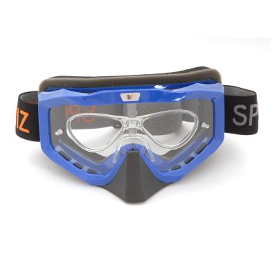 Masque VTT/Cross Bleu