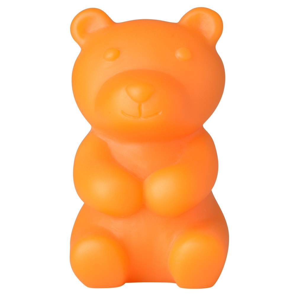 Porte lunettes nounours orange