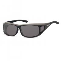 Sur lunettes solaire polarise gris grande taille