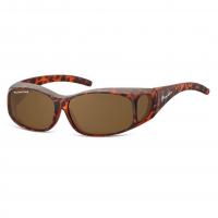 Surlunette polarise solaire marron mf01a